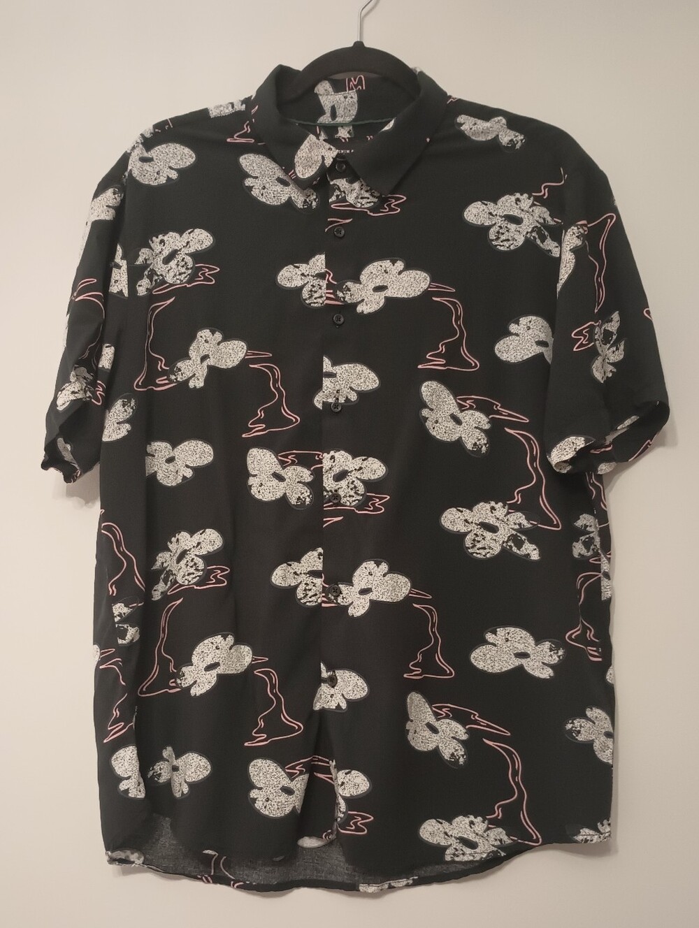 Men's Denim & Flower Denim & Flower Short Sleeve Floral Shirt XL